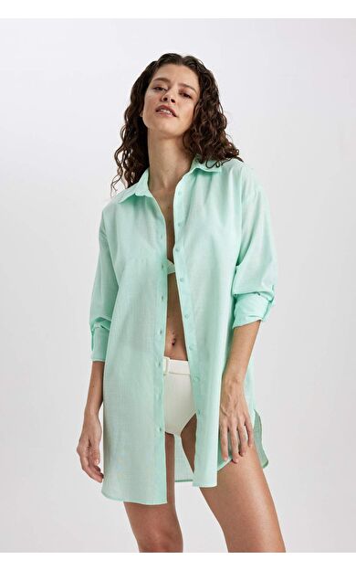DeFacto Fall in Love Regular Fit Plaj Kıyafeti W8241AZ24SMGN1229