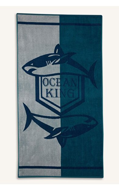 Erkek Pamuklu Plaj Havlusu