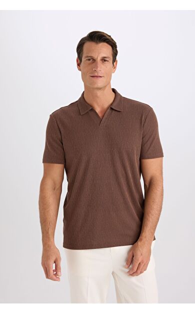 DeFacto Slim Fit Dar Kesim Kısa Kollu Polo Tişört W9274AZ25SMBN320