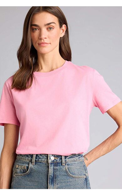 DeFacto Regular Fıt Basıc Penye Tişört