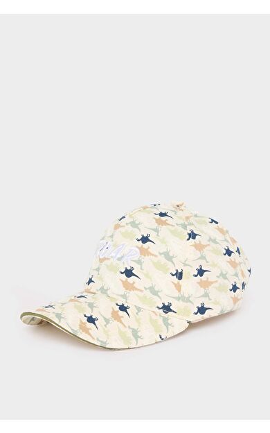 DeFacto Erkek Çocuk Desenli Pamuklu Beyzbol Basketbol Şapkası