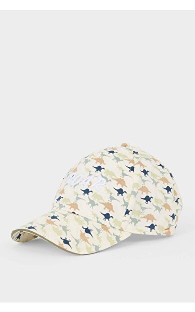 Desenli Pamuklu Cap Şapka Erkek Çocuk