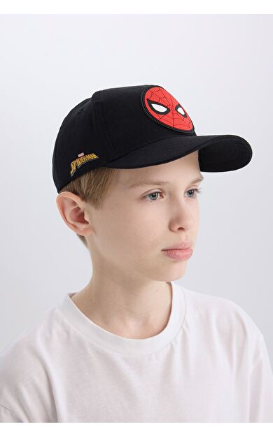 DeFacto Erkek Çocuk Marvel Spiderman Pamuklu Cap Şapka