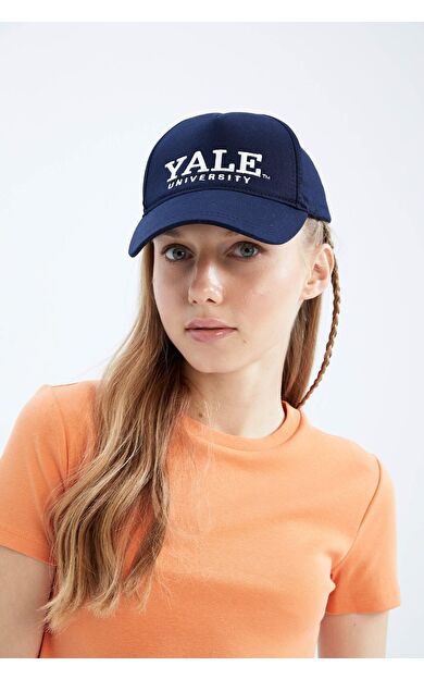 DeFacto Kadın Yale University Cap Şapka Lacivert
