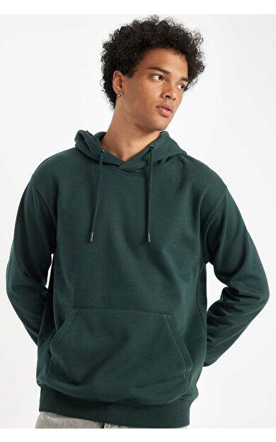 DeFactoFit Regular Fit Kapüşonlu Sweatshirt X8283AZ24AUGN536