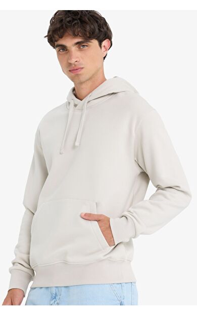 DeFacto Regular Fit Kapüşonlu Sweatshirt X8283AZ25AUBG766