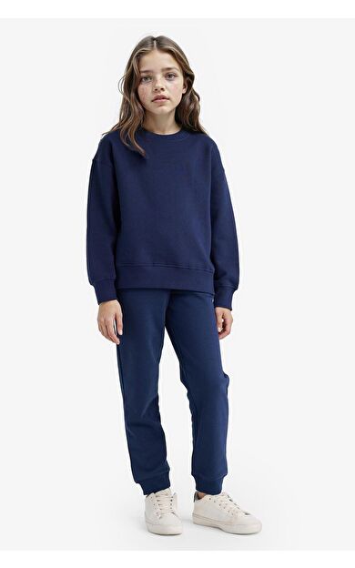 DeFacto Kız Çocuk Standart Fit Basic Düz Beli Lastikli Jogger Eşofman Altı Y1226A625AUNV241