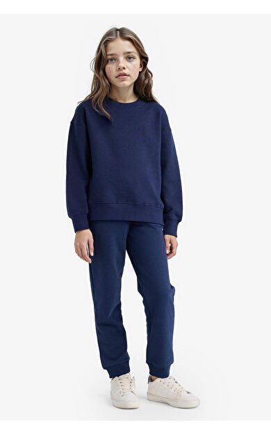 DeFacto Kız Çocuk Standart Fit Basic Düz Beli Lastikli Jogger Eşofman Altı Y1226A625AUNV241