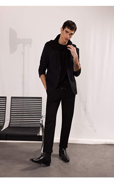 DeFacto Jogger Düz Paça Pantolon Y2651AZ24AUBK27