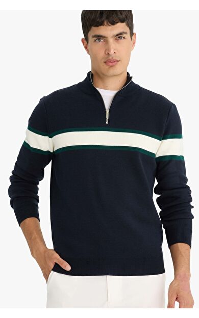 DeFacto Standart Fit Balıkçı Yaka Triko Kazak Y4193AZ25WNNV163