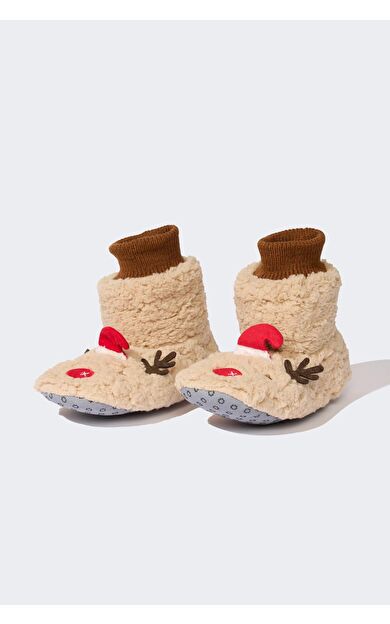 Kadın Fall in Love Düz Taban Slip On Ev Botu