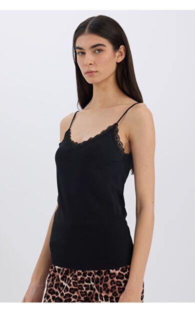 DeFacto Fall in Love Regular Fit Pamuklu Atlet Y5360AZ25SPBK81