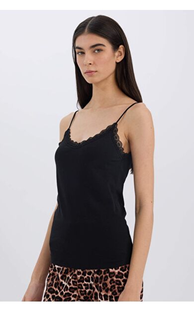 Fall in Love Regular Fit Pamuklu Atlet Y5360AZ25SPBK81