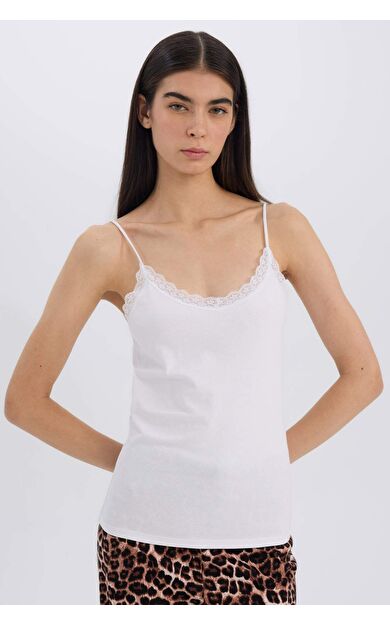 Fall in Love Regular Fit Pamuklu Atlet Y5360AZ25SPWT34