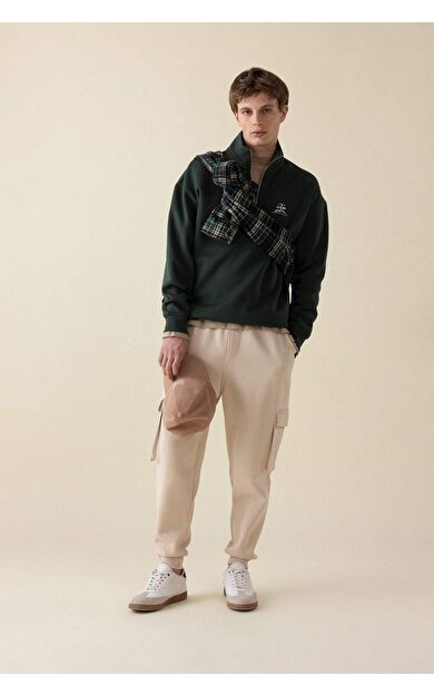 DeFacto Regular Fit Kargo Cepli Esnek Paça Eşofman Altı Y5533AZ24AUBG702