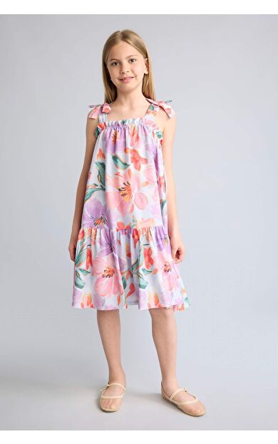 DeFacto Askılı Elbise Kız Çocuk