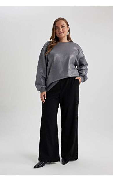 DeFacto Wide Leg Geniş Paça Pantolon