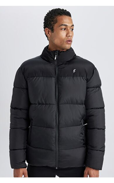 DeFacto Su İtici Oversize Fit Şişme Mont Y7376AZ24SPBK27