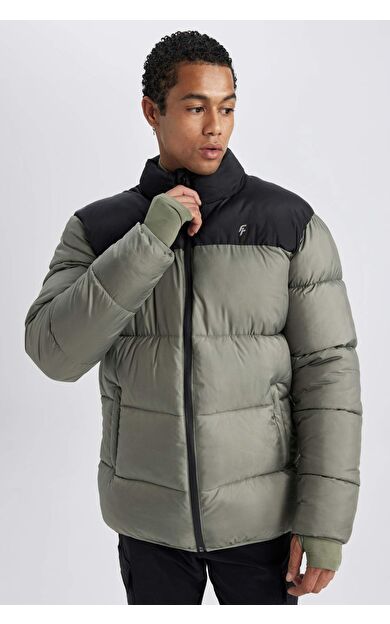 DeFacto Su İtici Oversize Fit Şişme Mont Y7376AZ24SPKH457