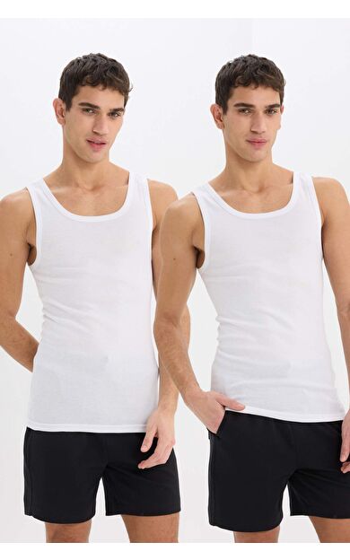 DeFacto Slim Fit Dar Kesim Ribana 2'li Atlet Y9056AZ25SPWT34