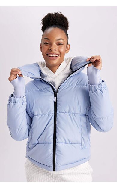 DeFacto Su İtici Regular Fit Puffer Şişme Mont Z1438AZ24SPBE571