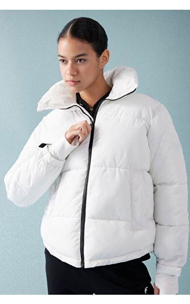 DeFacto Su İtici Regular Fit Puffer Şişme Mont Z1438AZ24SPER105