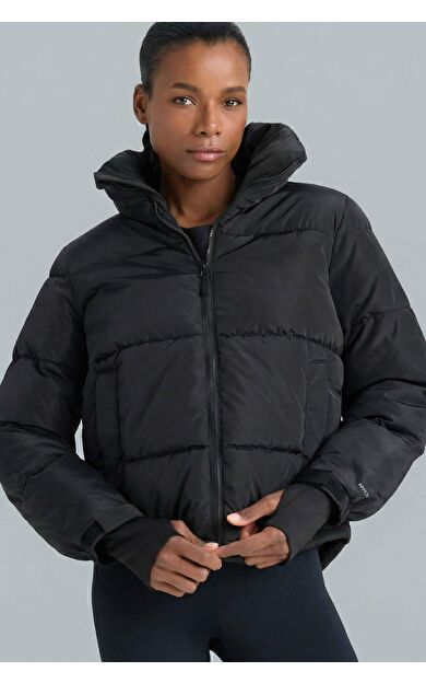 DeFactoFit Su Geçirmez Regular Fit Fermuarlı Mont Z1438AZ25WNBK81