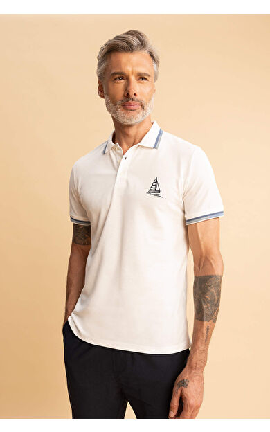 DeFacto Regular Fit Polo Yaka Polo Tişört