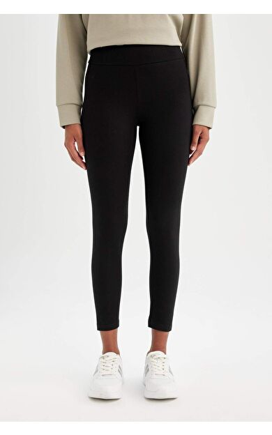 DeFacto DeFactoFit Beli Saran Sporcu Tayt Z6327AZ24AUBK81