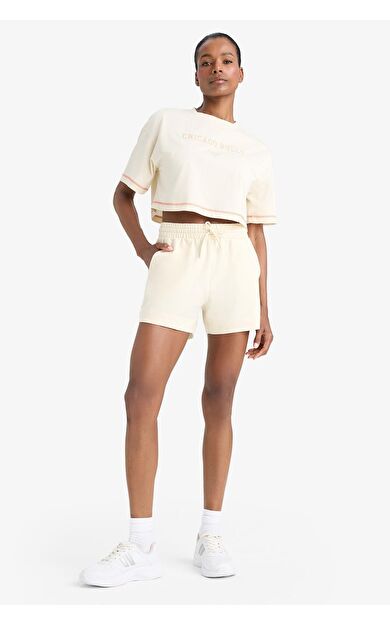 DeFacto DeFactoFit Standart Fit Sporcu Kısa Paça Basic Düz Şort Z6696AZ25SMBG700