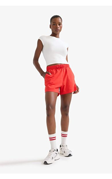 DeFacto DeFactoFit Standart Fit Sporcu Kısa Paça Basic Düz Şort Z6696AZ25SMRD298