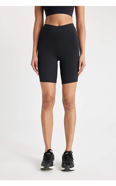 DeFactoFit Biker Beli Saran Sporcu Tayt Z6741AZ24AUBK81