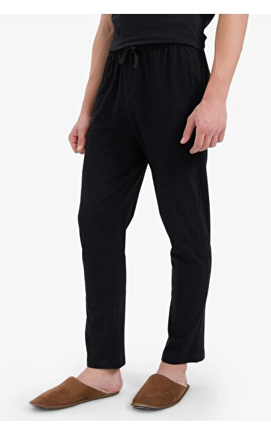 DeFacto Regular Fit Basic Düz Cepli Pijama Altı