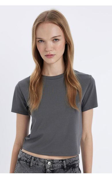 DeFacto DeFactoFit Coool Fitted Kısa Kollu Tişört Z8790AZ24AUGR211