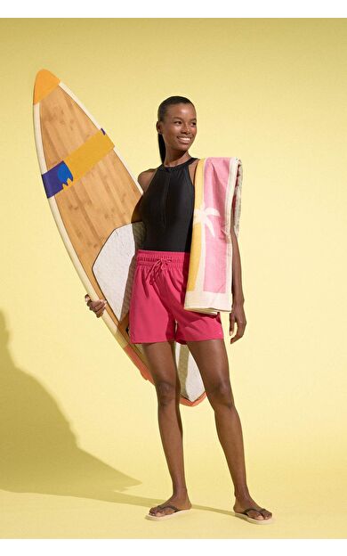 DeFactoFit Standart Fit Esnek Dokulu Deniz Şortu Z9403AZ25HSPN44