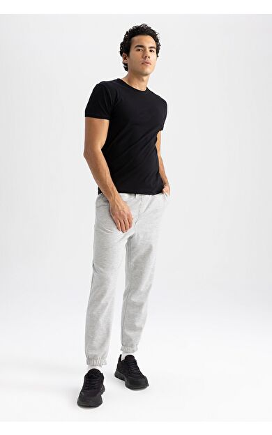 DeFacto Standart Fit Jogger Gri
