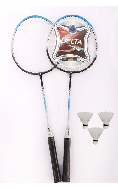 Delta BD-RKT-BDS509 2 Raket-3 Top Unisex Badminton Raket Seti