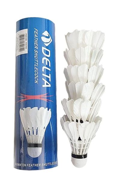 Delta FSC 705 6'lı Kaz Tüyü Unisex Badminton Topu