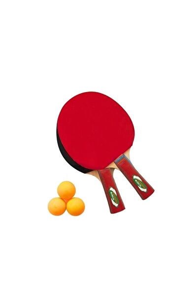 Delta MT-RKT-MTS697 2 Raket 3 Top Unisex Masa Tenis Raket Seti