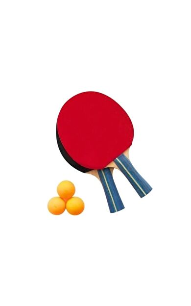Delta MT-RKT-MTS787 2 Raket 3 Top Unisex Masa Tenis Raket Seti
