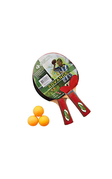 Delta Masa Tenisi Seti - 2 Raket 3 Top ?? Masa Tenisi Seti SCR-374-SET Renkli