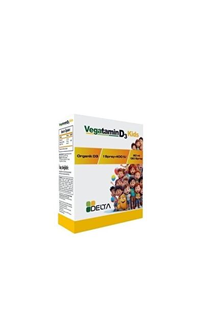 Delta Vegatamin D3 Kids 400 IU 20 Ml- SKT:04/2027