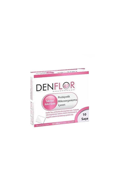 Denflor Probiyotik İçeren Takviye Edici Gıda 10 Saşe