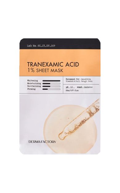 Tranexamic Acid, Glutatyon Kağıt Maske Sheet Mask