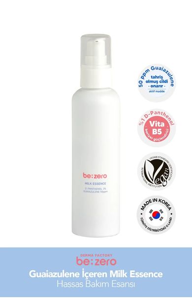 Guaiazulene İçeren Hassas Bakım Esansı Derma Factory Be Zero Essence 150ml