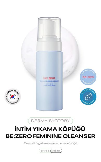 Hassas İntim Yıkama Köpüğü Be Zero Feminine Bubble Cleanser