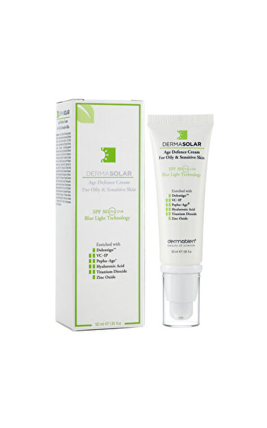 Dermasolar Age Defence Oily - Sensitive Skin Spf30 Cream 50 ml