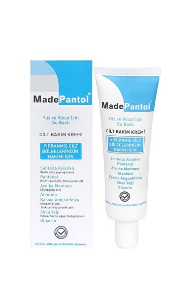 MadePantol Su Bazlı Cilt Bakım Kremi 50 ml