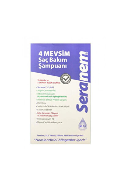 Seranem 4 Mevsim Saç Bakım Şampuanı 150ml