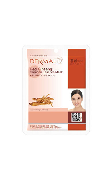 Dermal Korea Kırmızı Ginseng Özlü Kolajen Maske 23 Gr